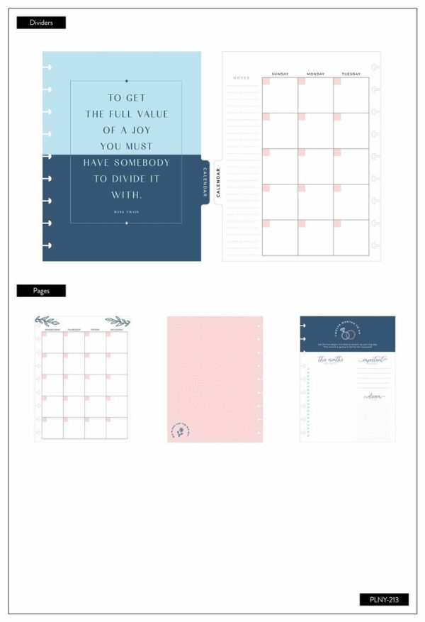 Planner de casamento sem data - Classic Planner -kalenteri, Wedding Plans - Imagem 6