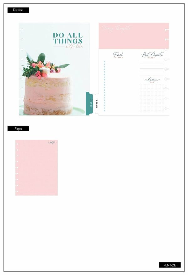 Planner de casamento sem data - Classic Planner -kalenteri, Wedding Plans - Imagem 11