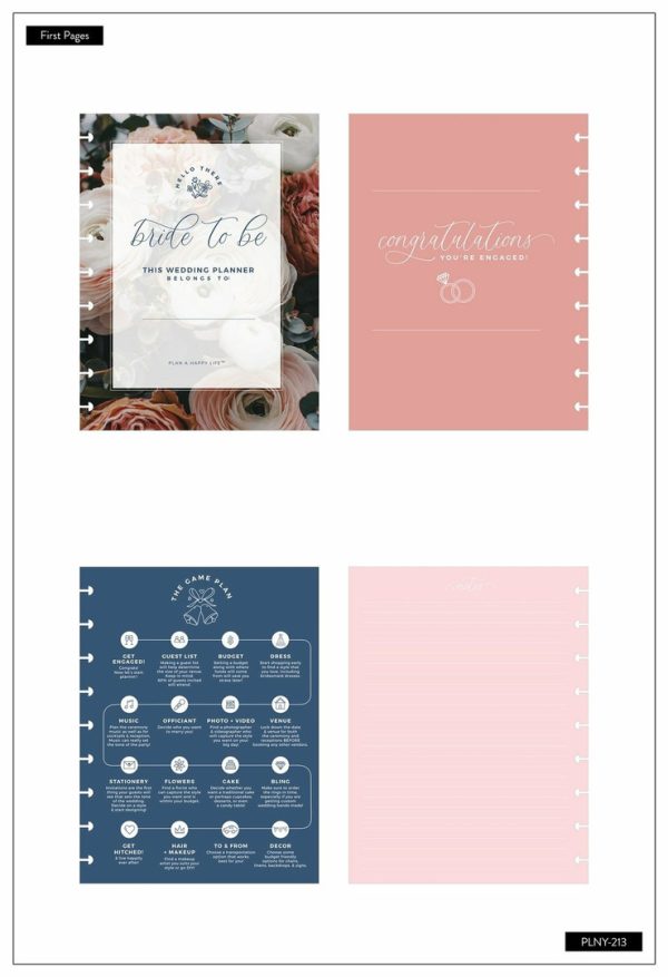 Planner de casamento sem data - Classic Planner -kalenteri, Wedding Plans - Imagem 15